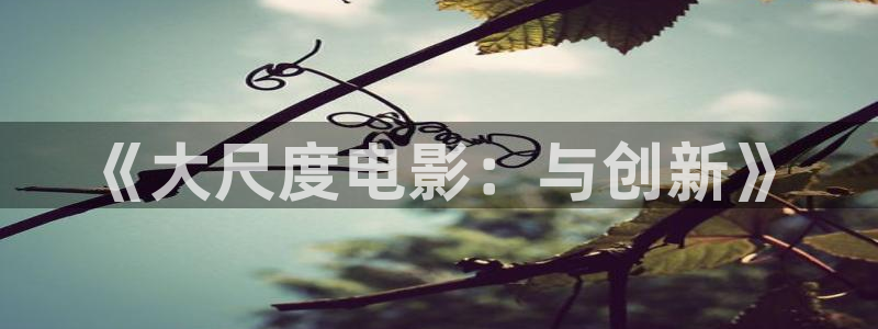 超碰2017在线97人：《大尺度电影：与创新》